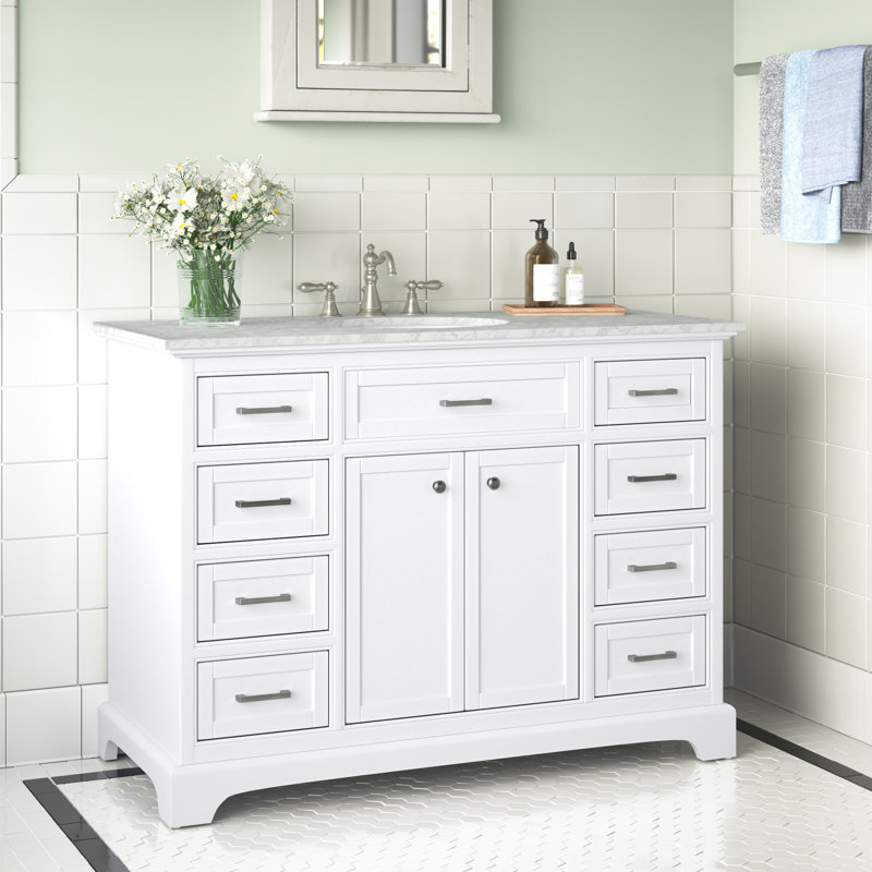 Andover Mills™ Rossi 48" Single Bathroom Vanity Set & Reviews Wayfair